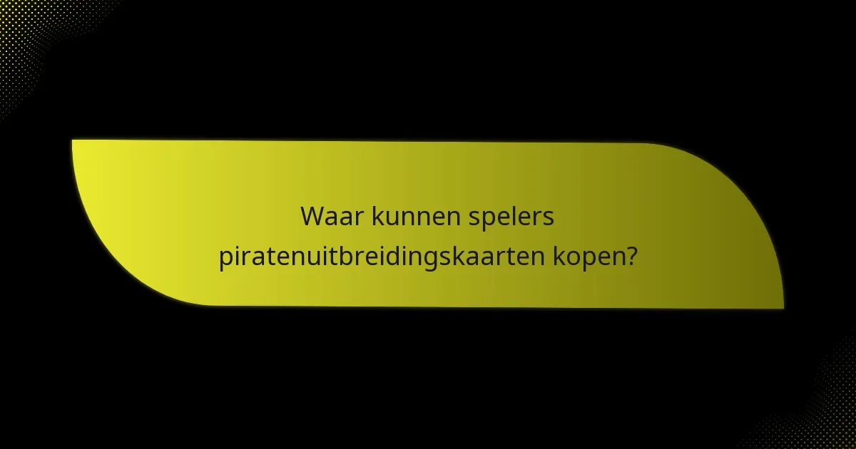 Hoe verhoudt de piratenuitbreiding zich tot andere uitbreidingen?
