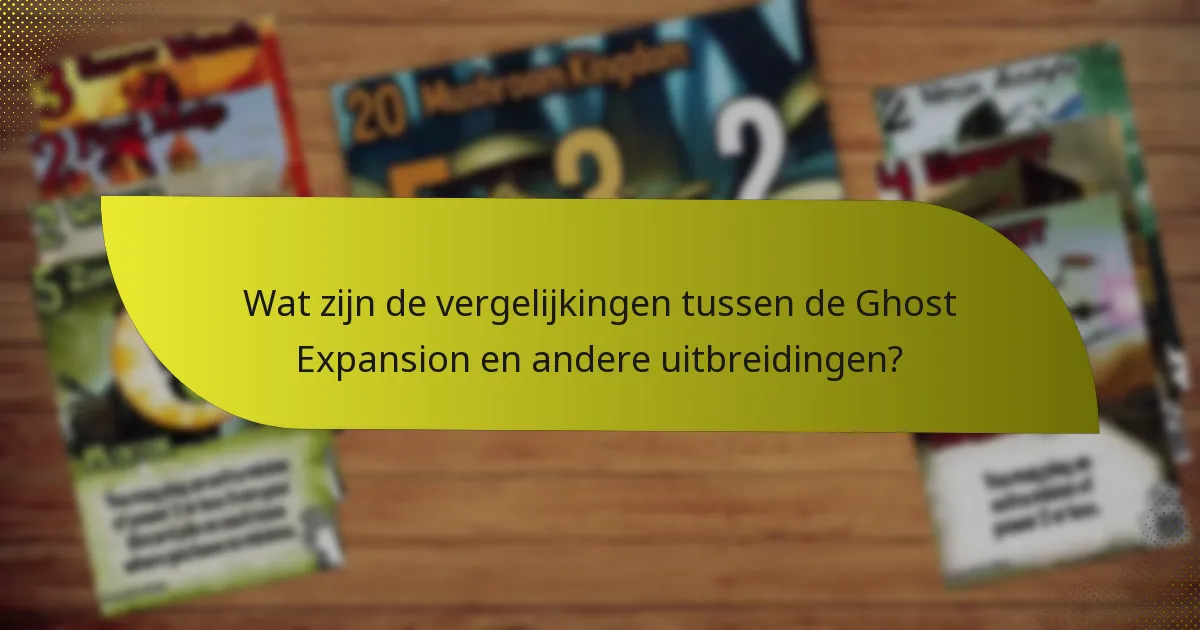 Hoe kunnen spelers strategieën ontwikkelen met de Ghost Expansion?
