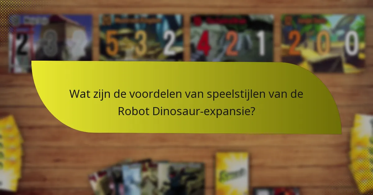 Hoe verhoudt de Robot Dinosaur-expansie zich tot eerdere expansies?