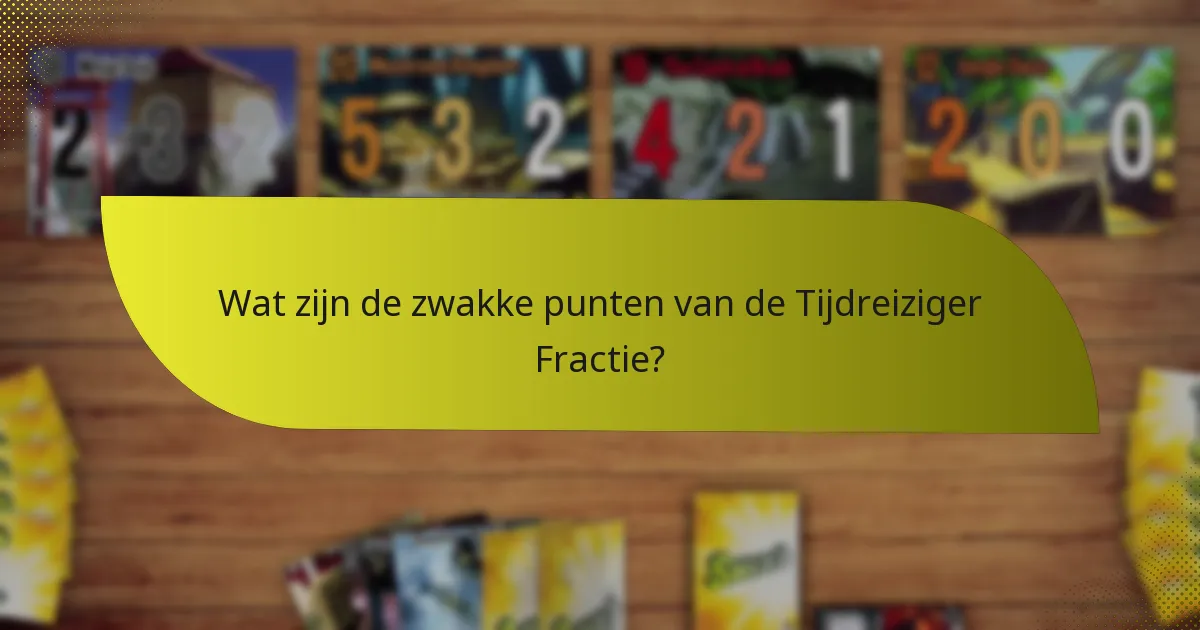 Hoe verhoudt de Tijdreiziger Fractie zich tot andere fracties?