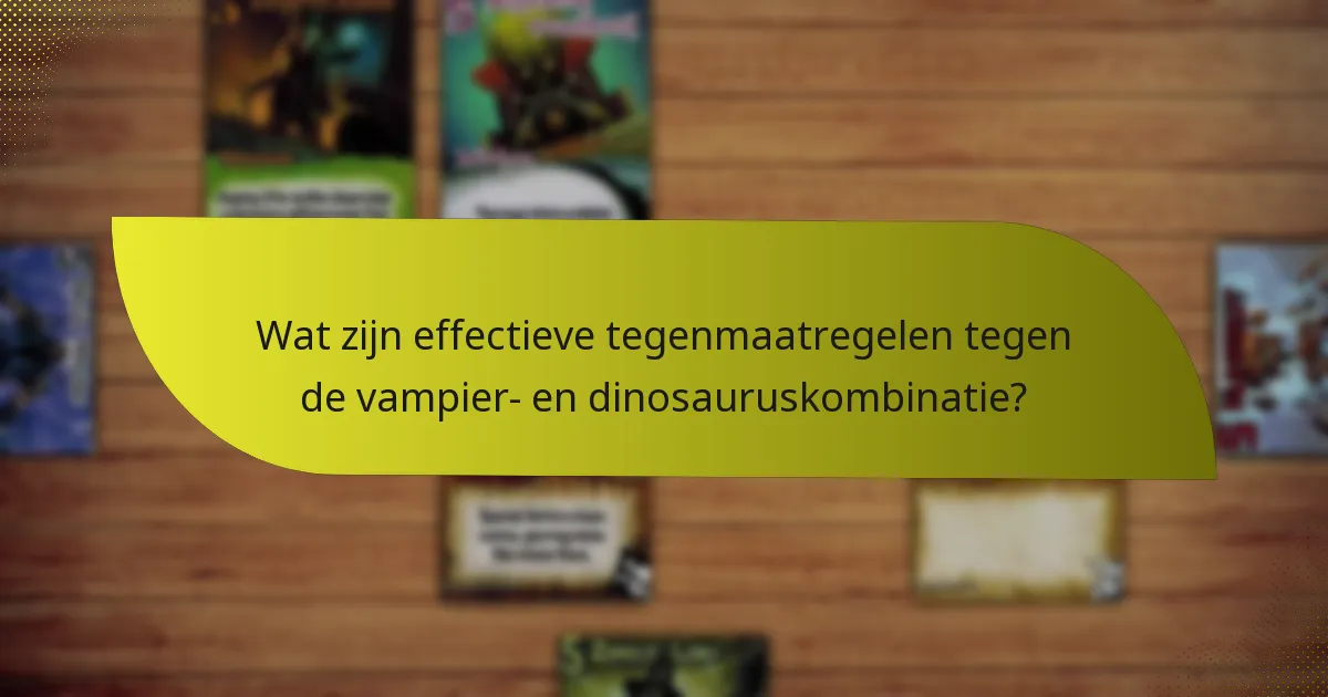 Hoe verhoudt de vampier- en dinosauruskombinatie zich tot andere karaktercombinaties?